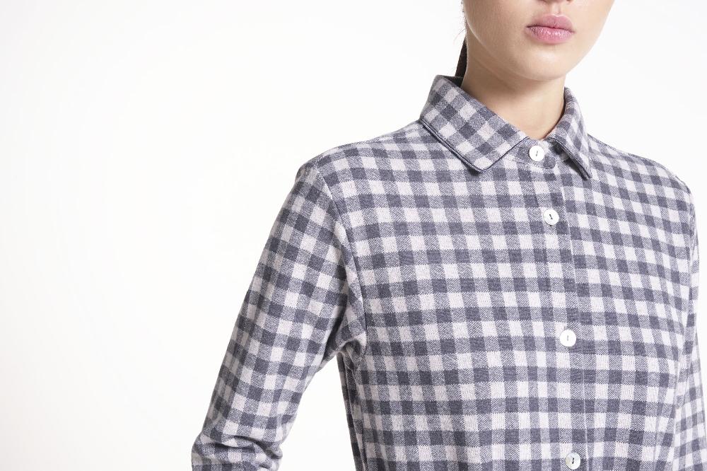 Verdiani Abito Jacquard Vichy