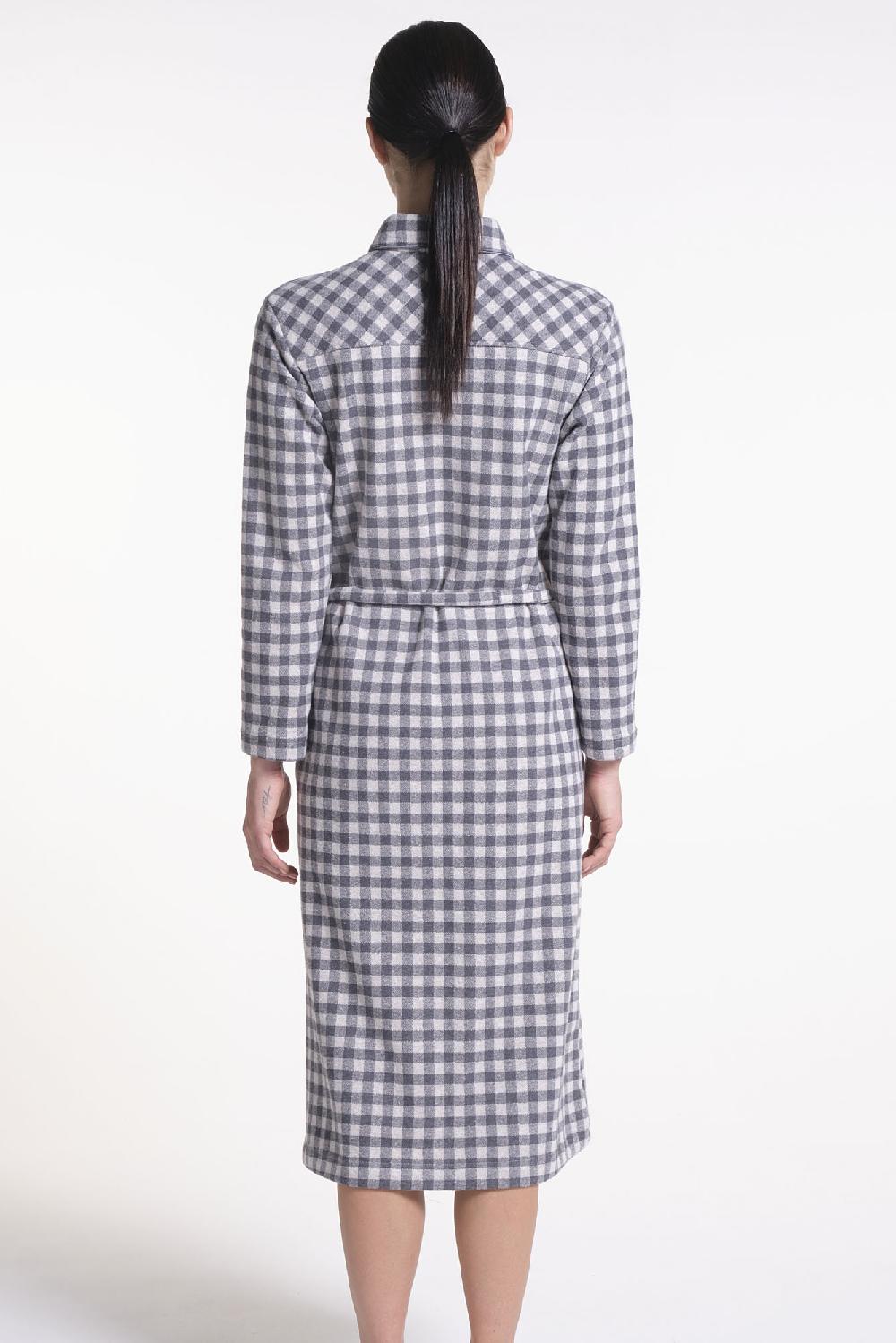 Verdiani Abito Jacquard Vichy