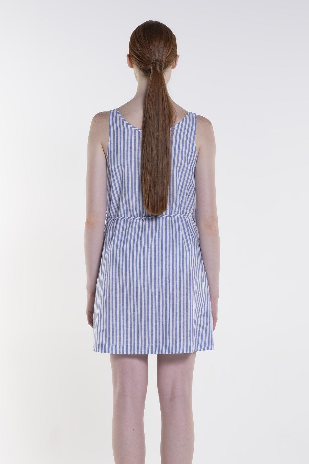 Verdiani Abito Lino/Cotone Riga