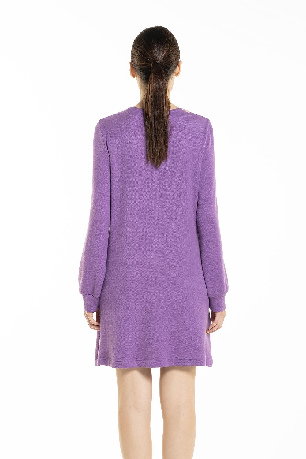 Verdiani Abito Maglia Frastaglio