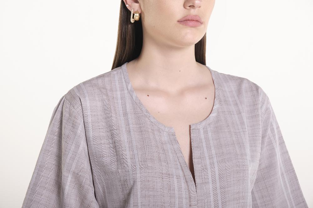 Verdiani Caftano Cotone Jaquard