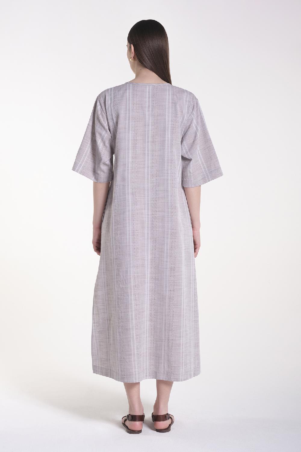 Verdiani Caftano Cotone Jaquard