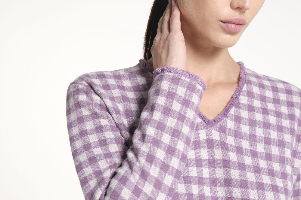 Verdiani Camicia Jacquard Vichy