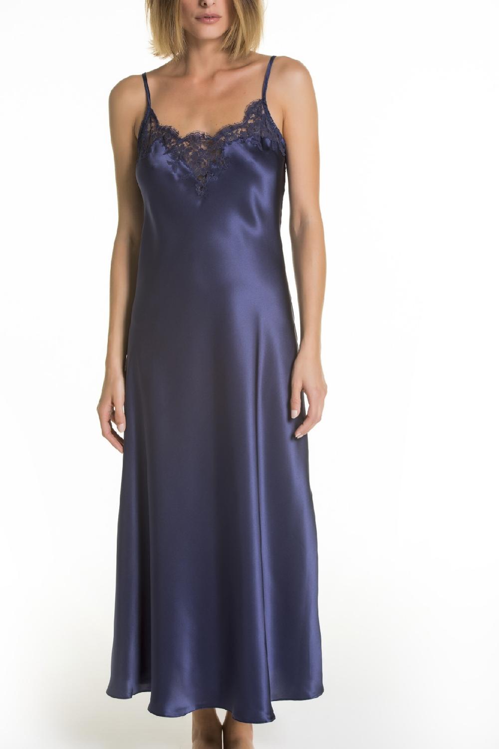 Verdiani Camicia Pura Seta – Blu