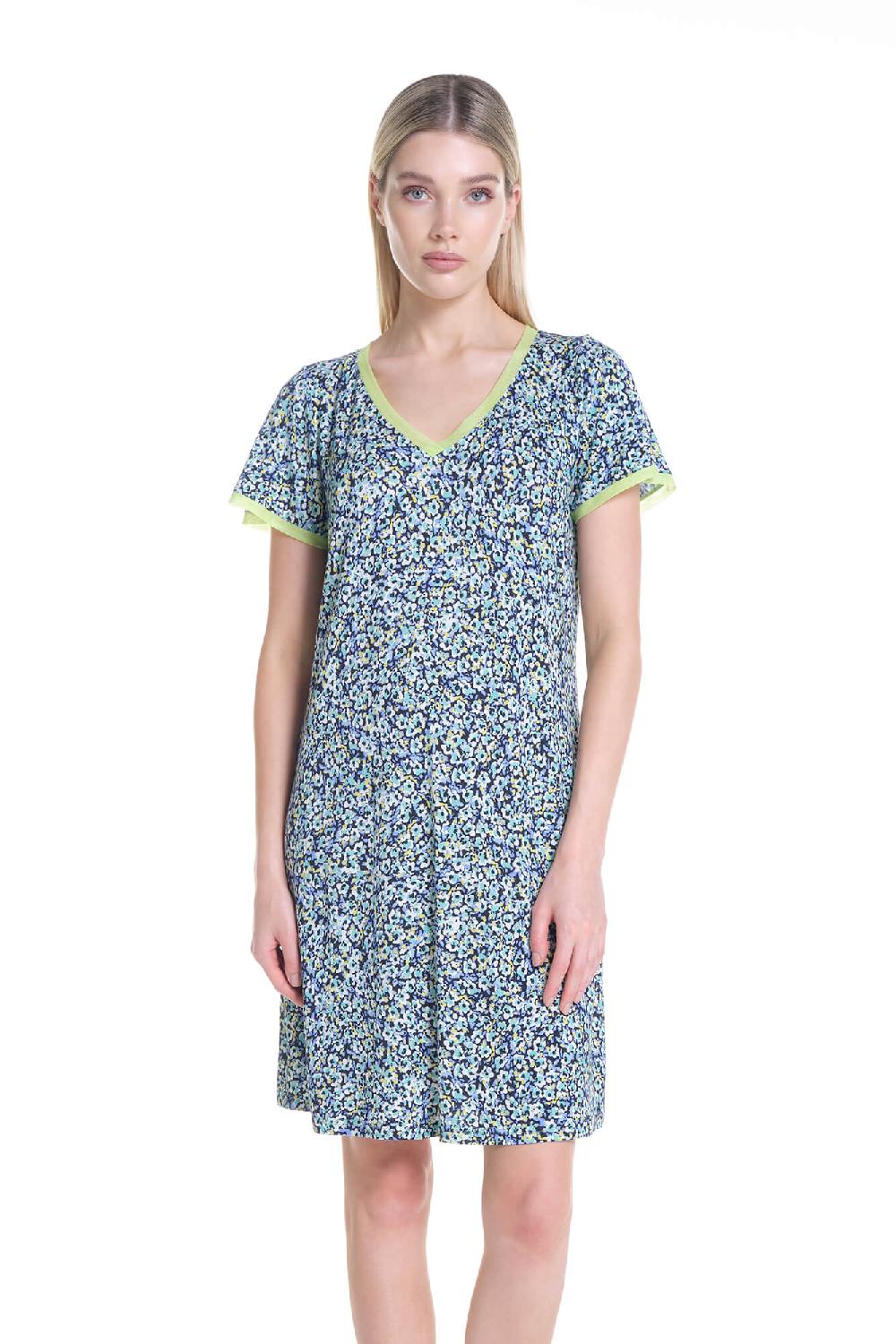 Verdiani Camicia Viscosa Floreale