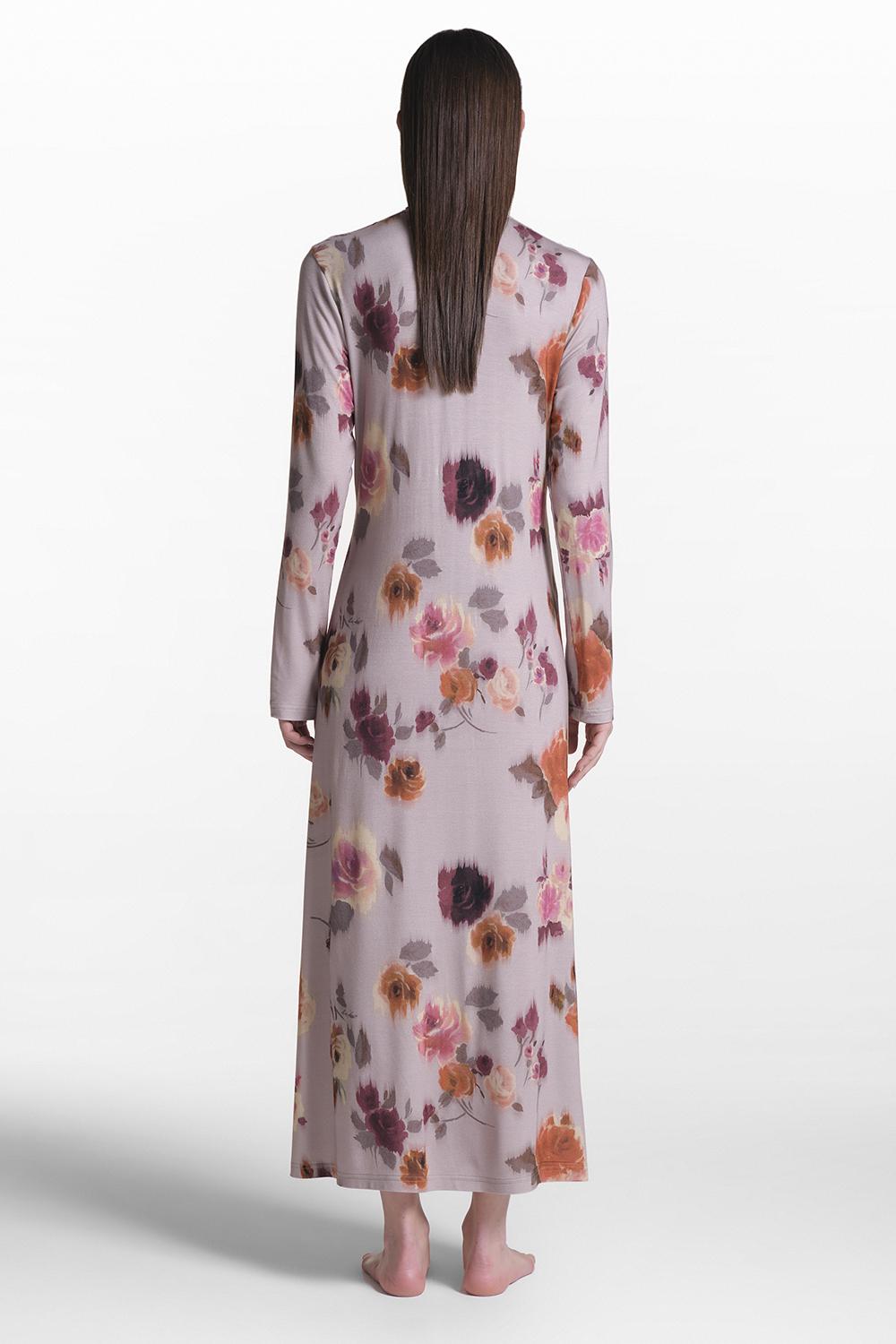 Verdiani Camicia Viscosa Stampa Fiore