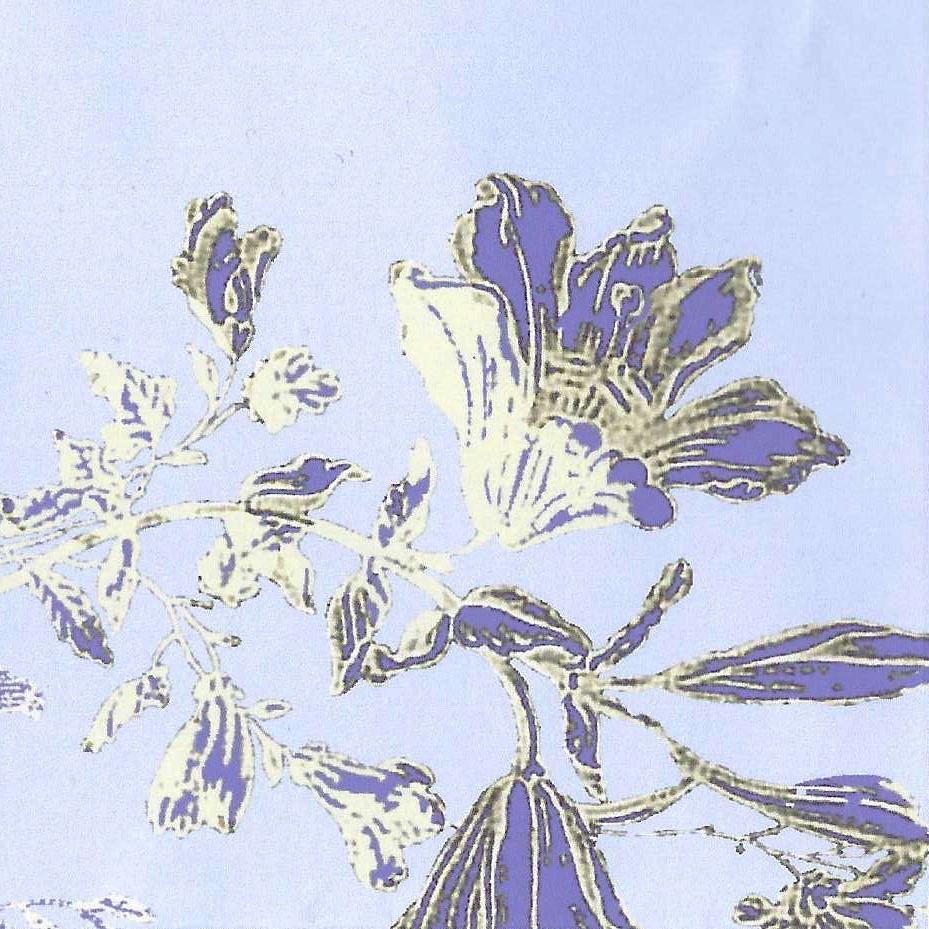 Verdiani Camicia Viscosa Stampa Fiore