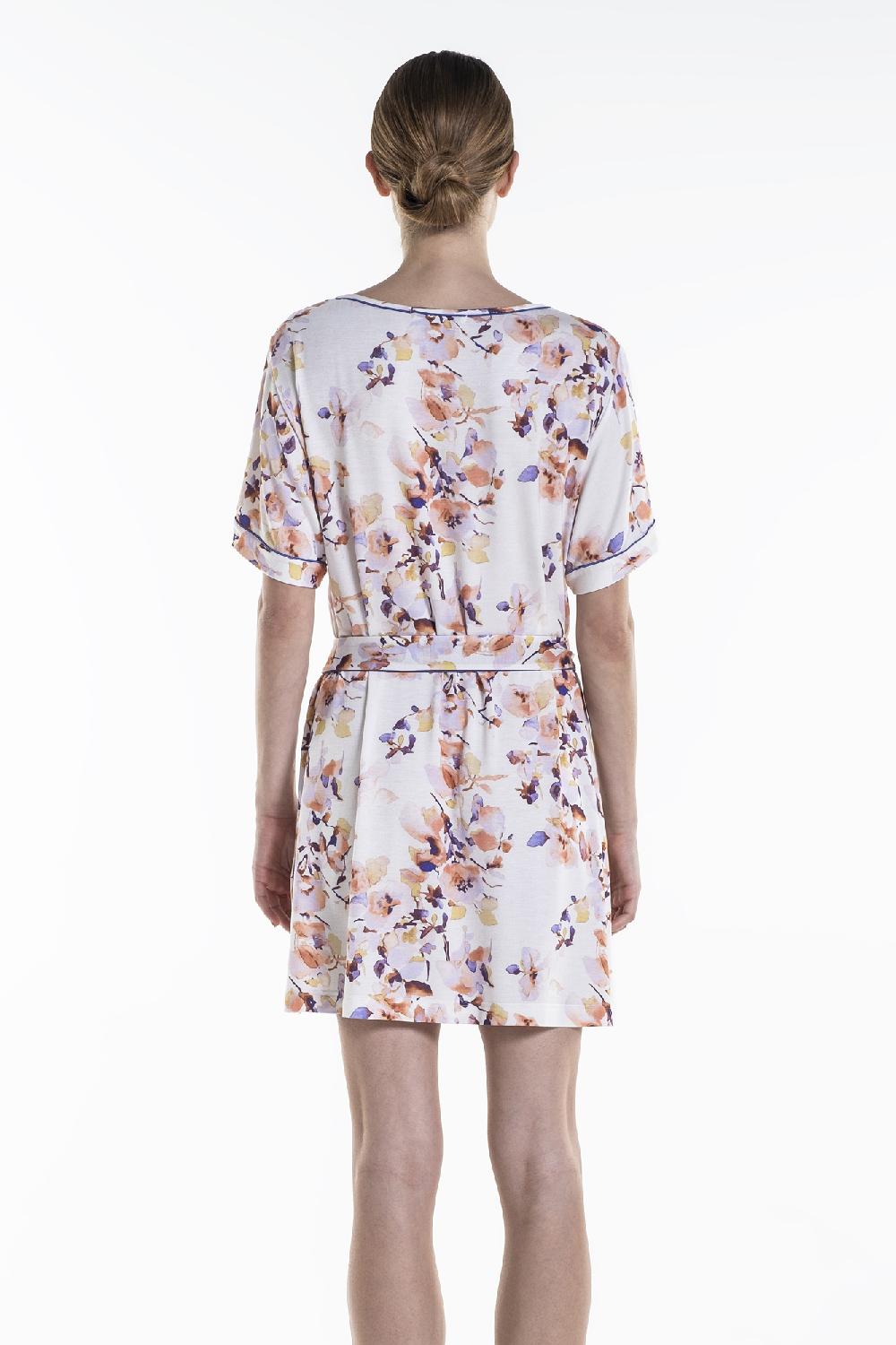 Verdiani Camicia Viscosa Stampa Fiore