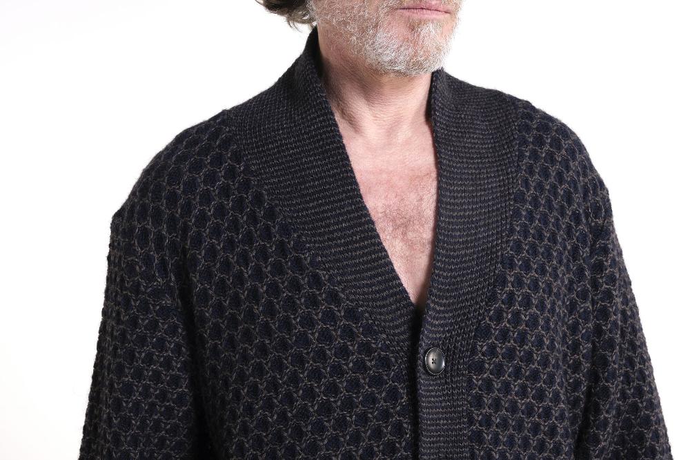 Verdiani Cardigan Misto Lana Alpaca