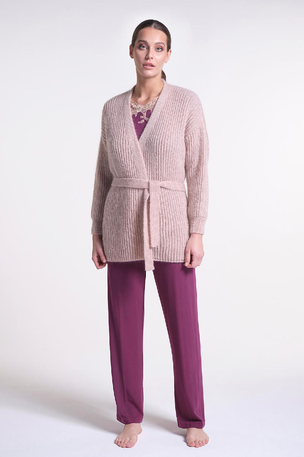 Verdiani Cardigan Misto Lana Mohair