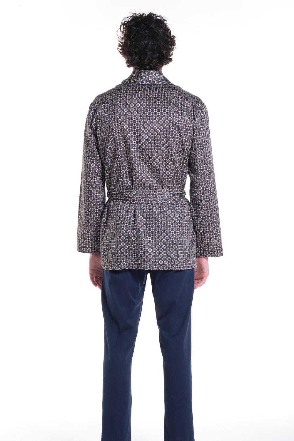 Verdiani Giacca Rasatello Cotone Stampato