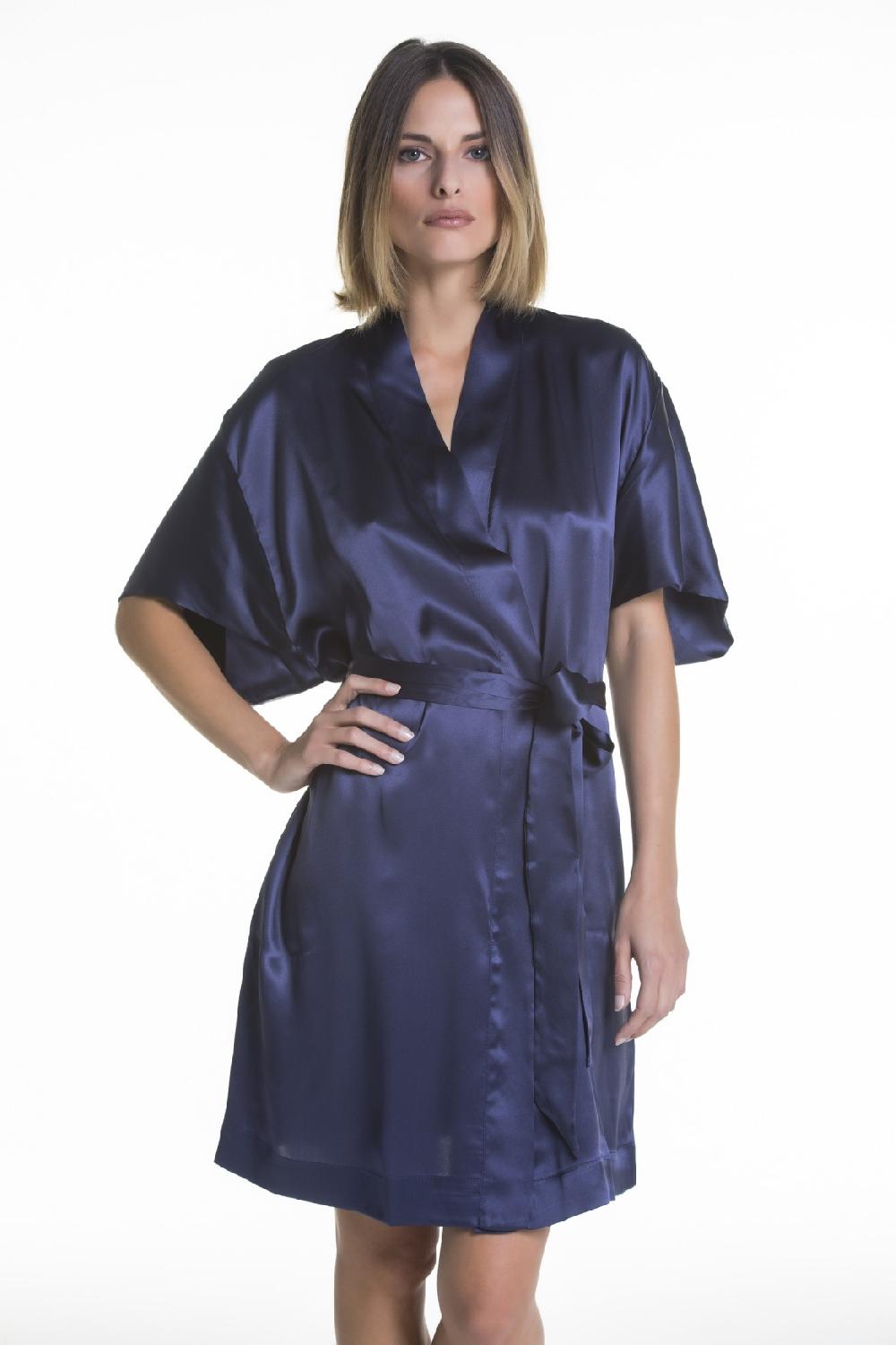 Verdiani Kimono Pura Seta