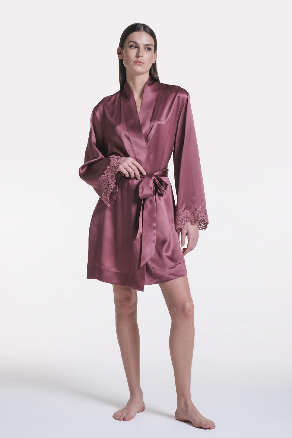 Verdiani Kimono Pura Seta