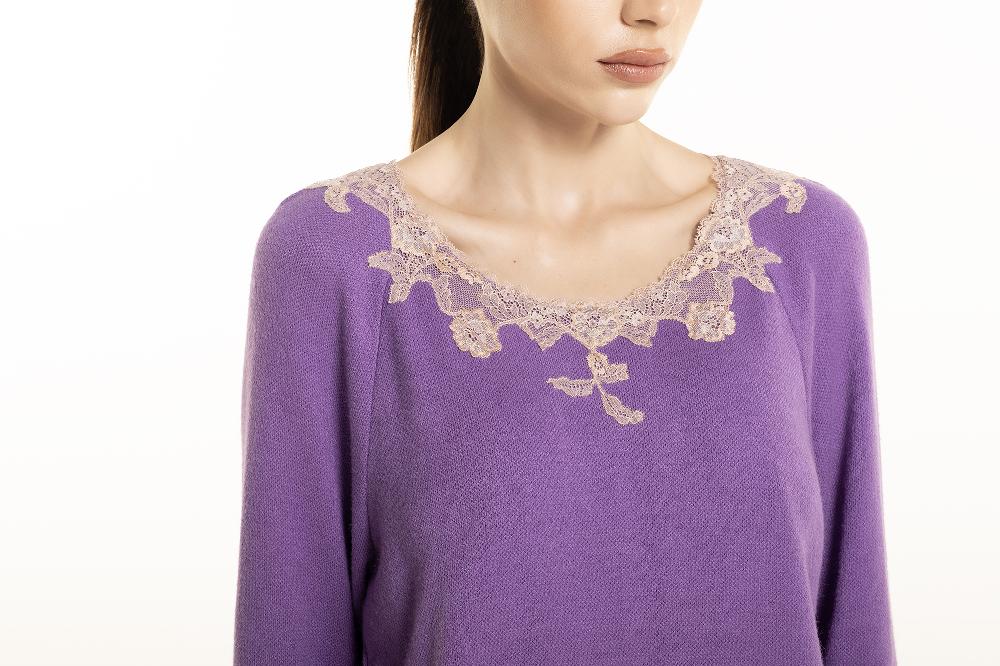 Verdiani Lounge Set Maglia Frastaglio