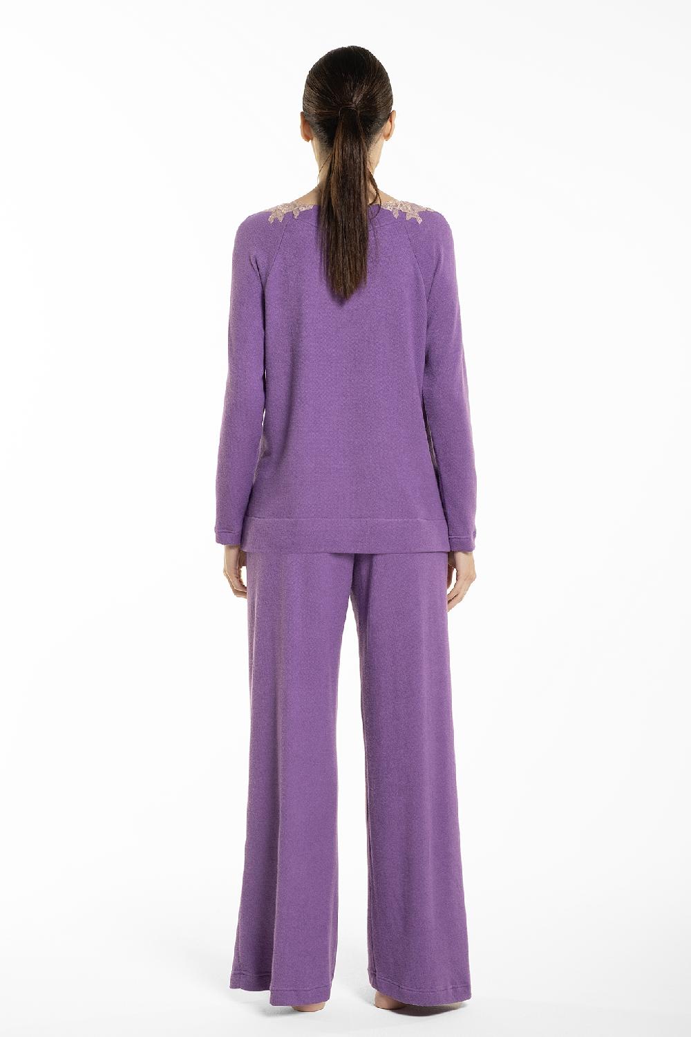 Verdiani Lounge Set Maglia Frastaglio