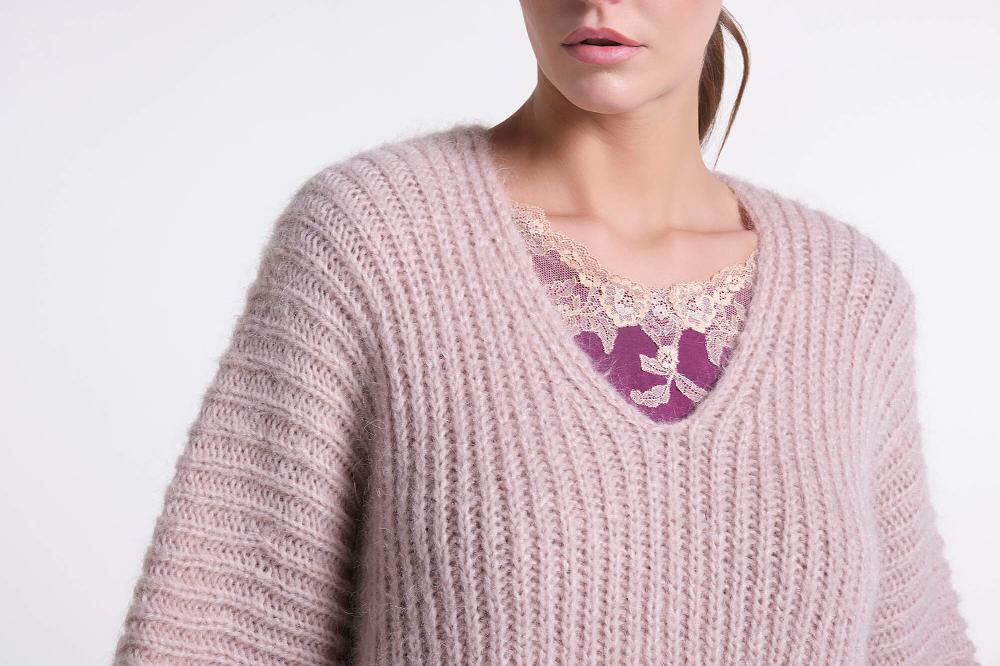 Verdiani Maglia Misto Lana Mohair