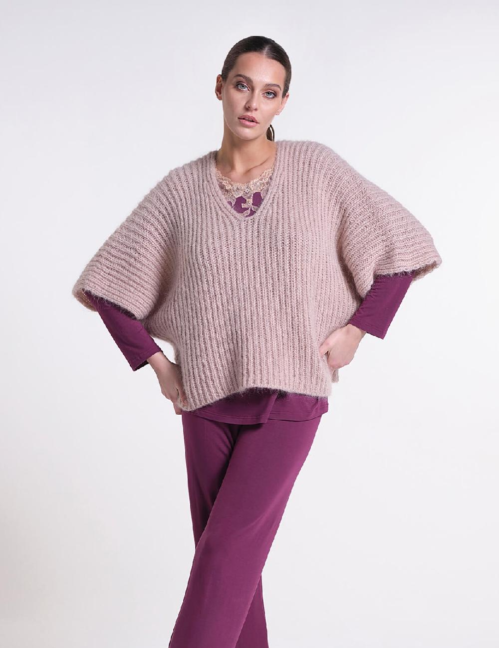 Verdiani Maglia Misto Lana Mohair