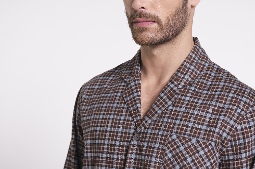 Verdiani Pigiama Flanella Cotone