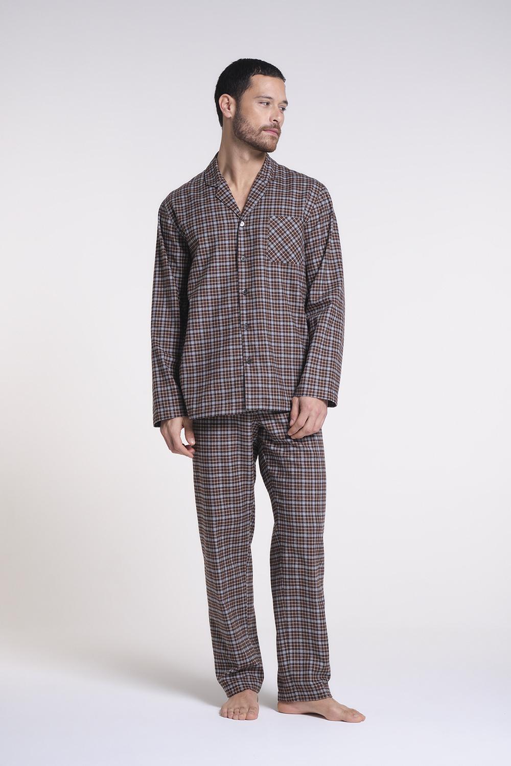 Verdiani Pigiama Flanella Cotone