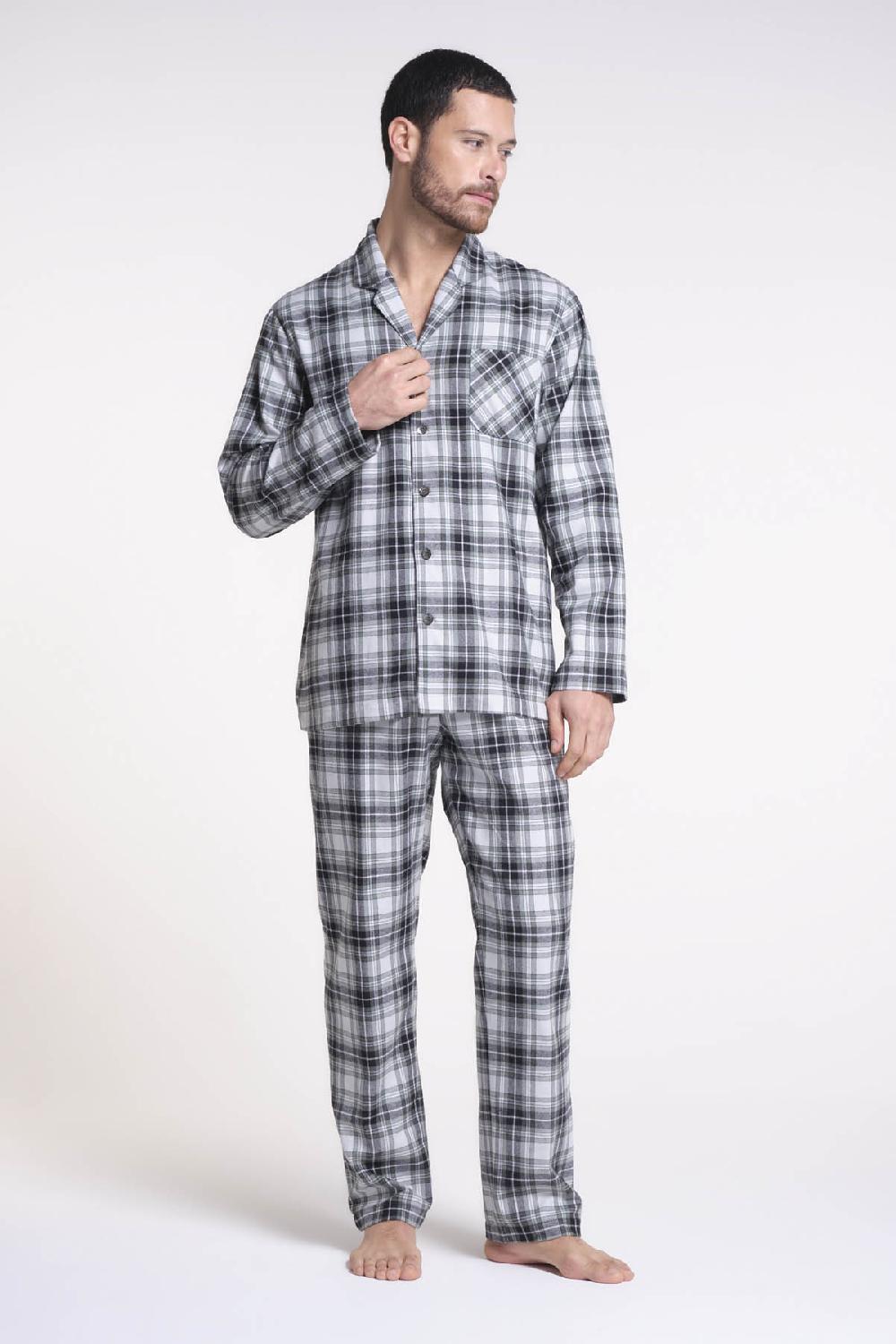 Verdiani Pigiama Flanella Cotone