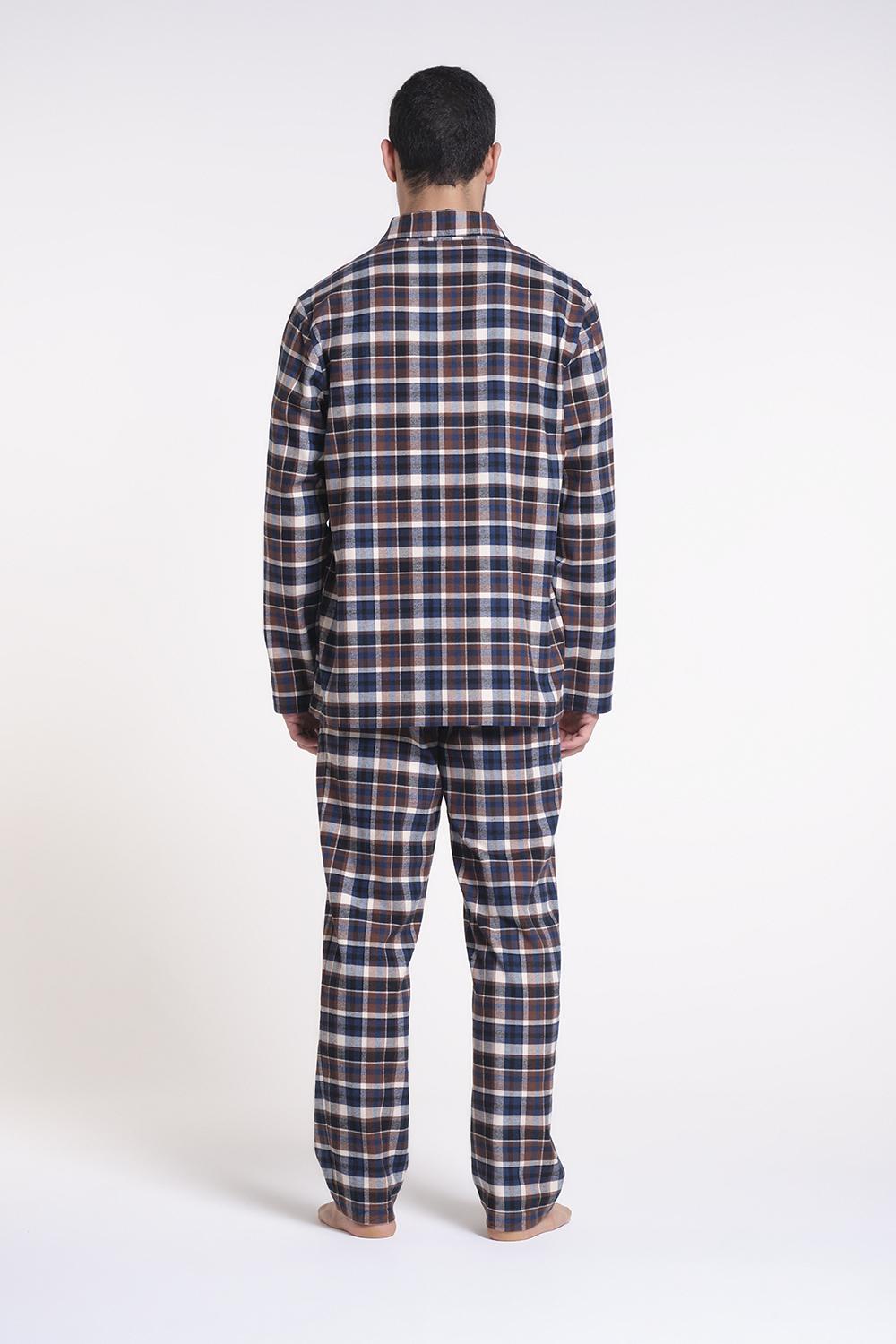 Verdiani Pigiama Flanella Cotone