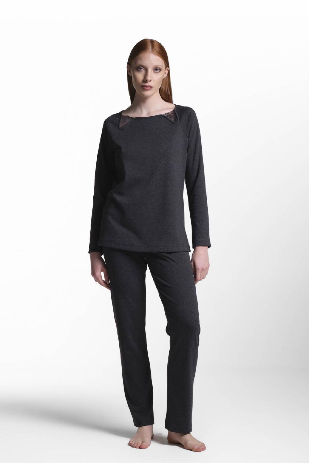 Verdiani Pigiama Interlock Cotone