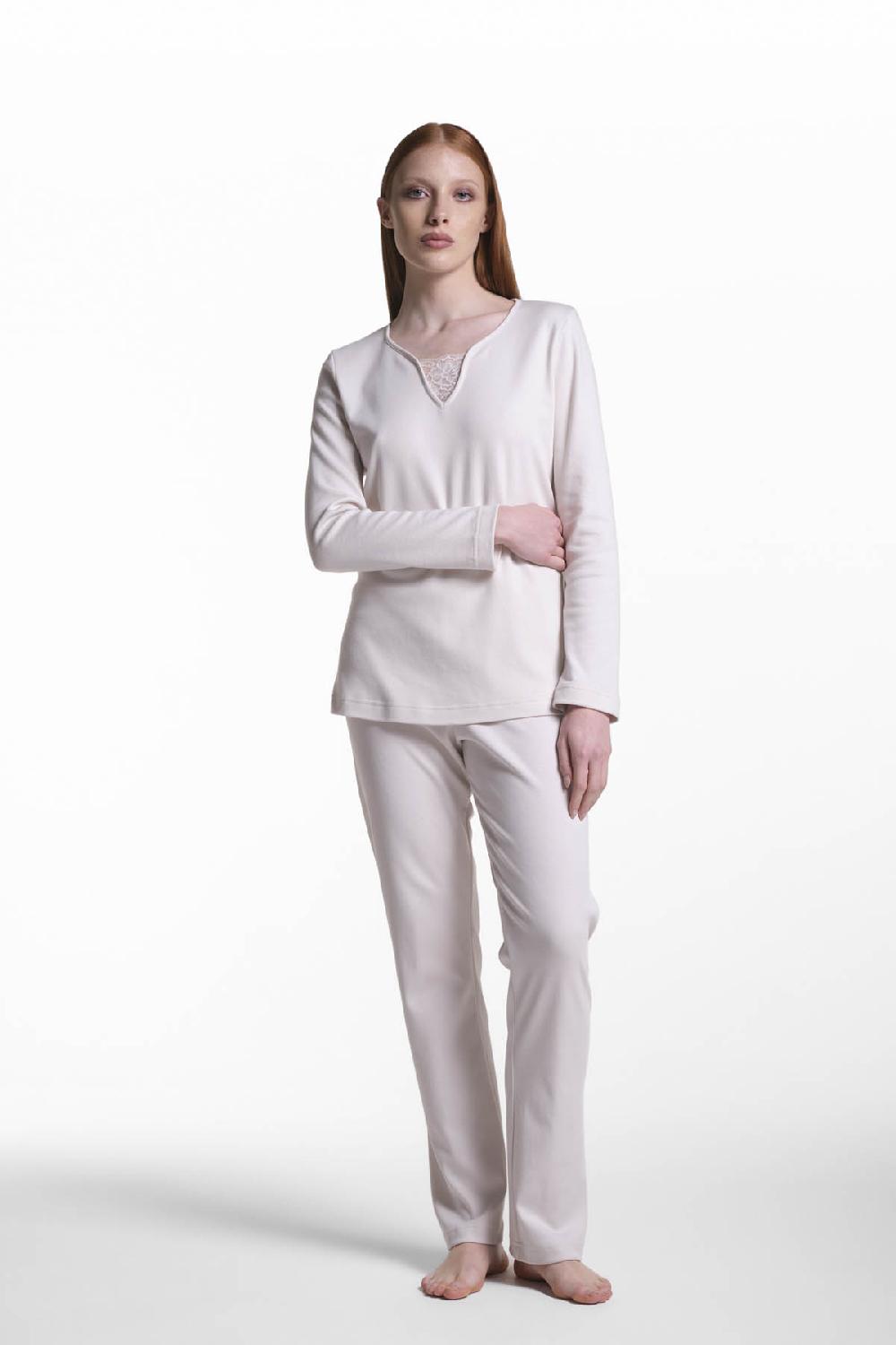 Verdiani Pigiama Interlock Cotone