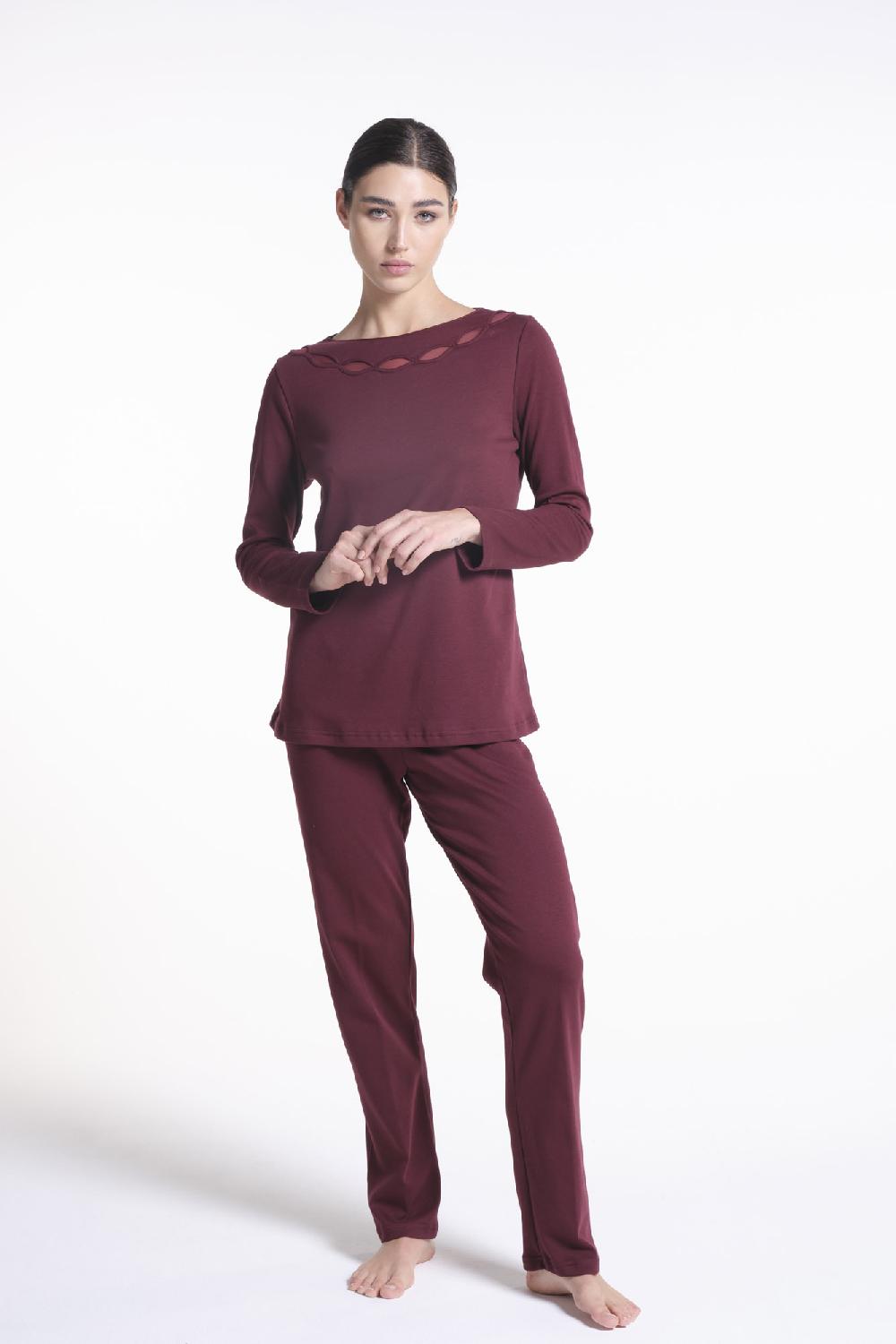 Verdiani Pigiama Interlock Cotone