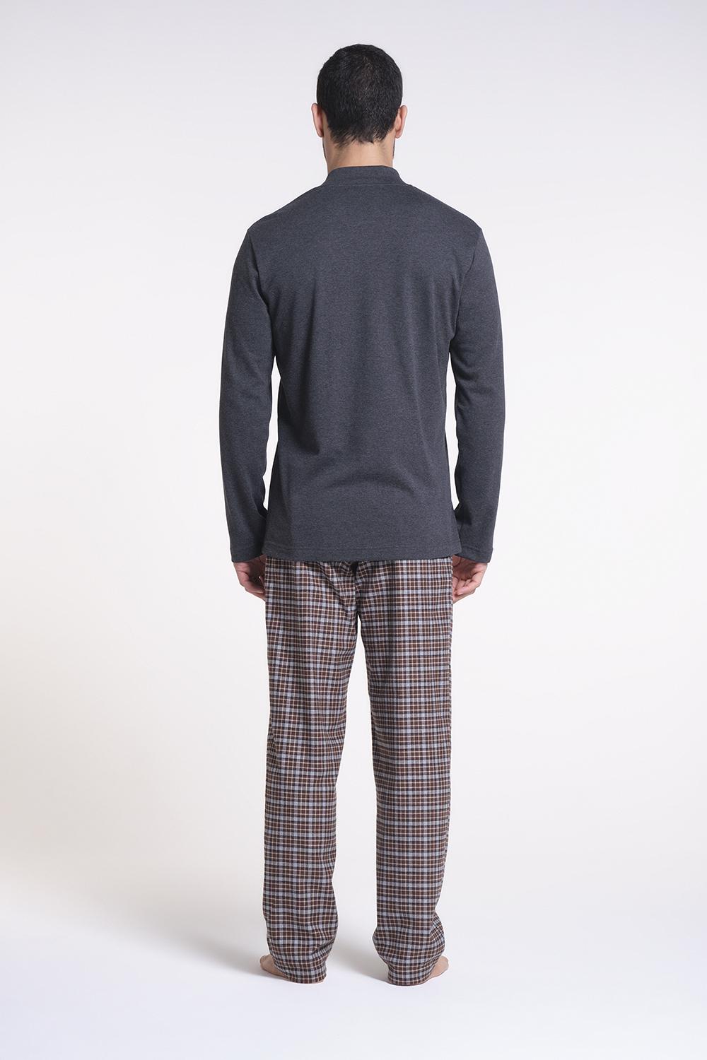 Verdiani Pigiama Interlock Cotone E Flanella