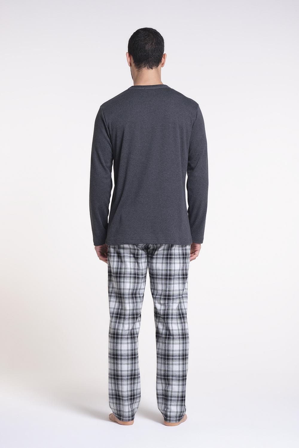 Verdiani Pigiama Interlock Cotone E Flanella