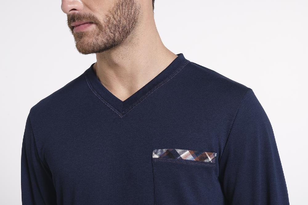 Verdiani Pigiama Interlock Cotone E Flanella