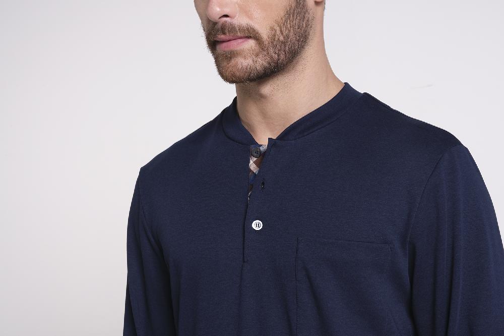 Verdiani Pigiama Interlock Cotone E Flanella