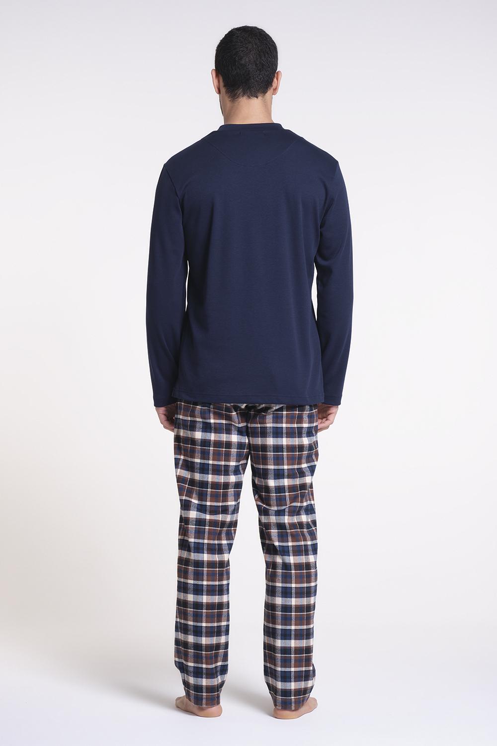 Verdiani Pigiama Interlock Cotone E Flanella