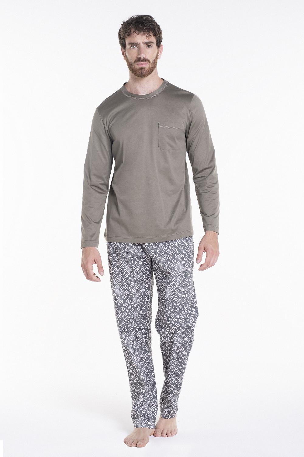 Verdiani Pigiama Jersey Cotone