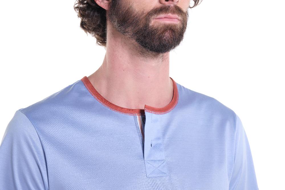 Verdiani Pigiama Jersey Cotone Mako’ + Navetta Riga