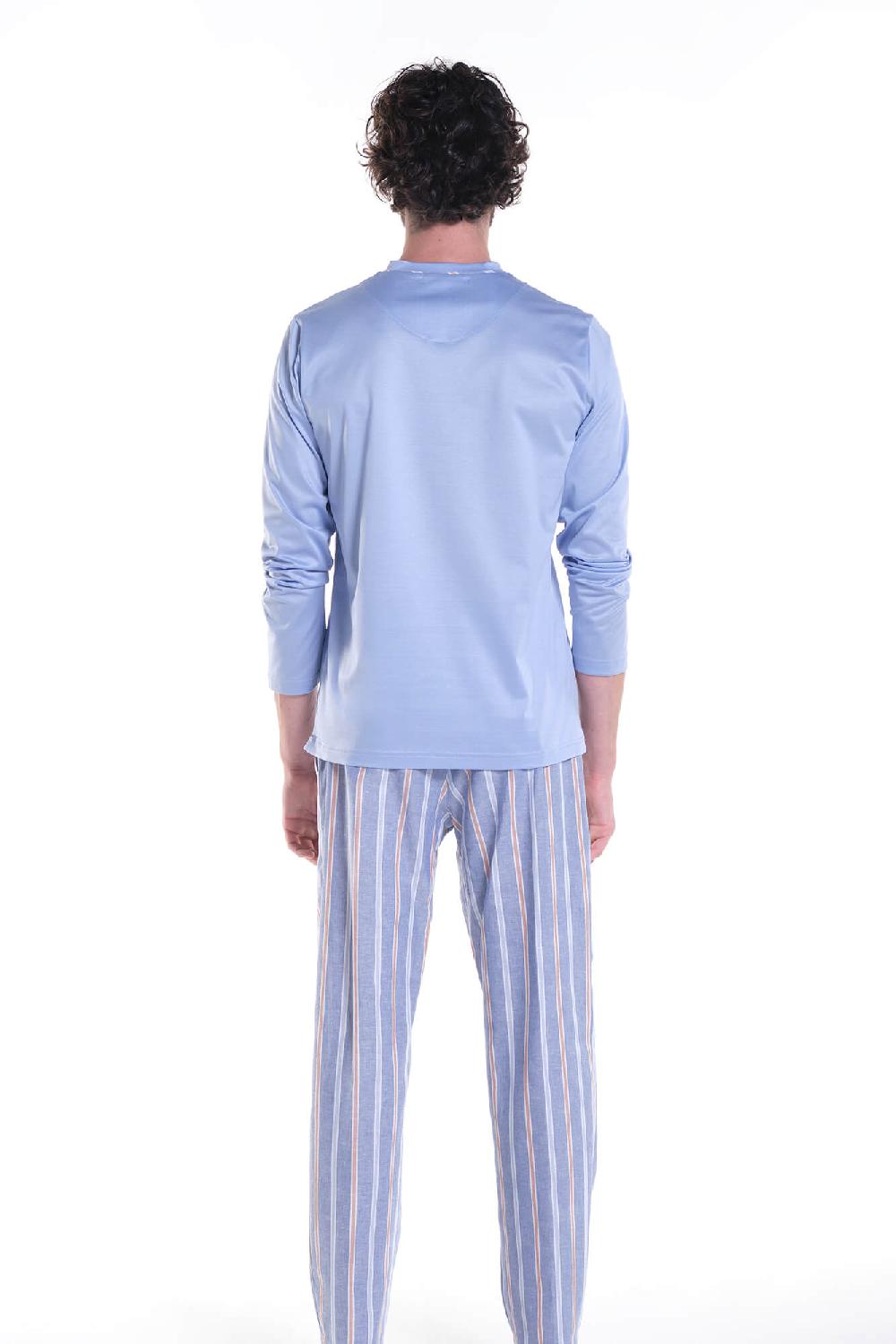 Verdiani Pigiama Jersey Cotone Mako’ + Navetta Riga