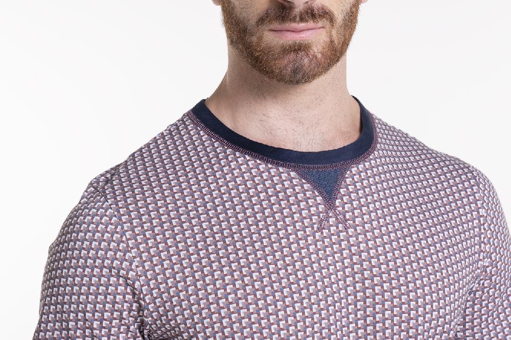 Verdiani Pigiama Jersey Cotone Stampa