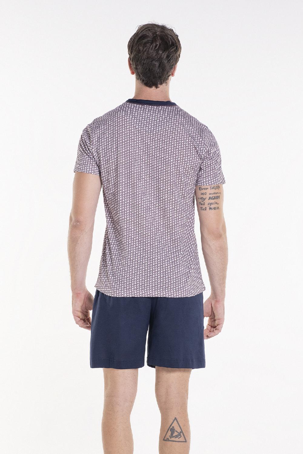 Verdiani Pigiama Jersey Cotone Stampa