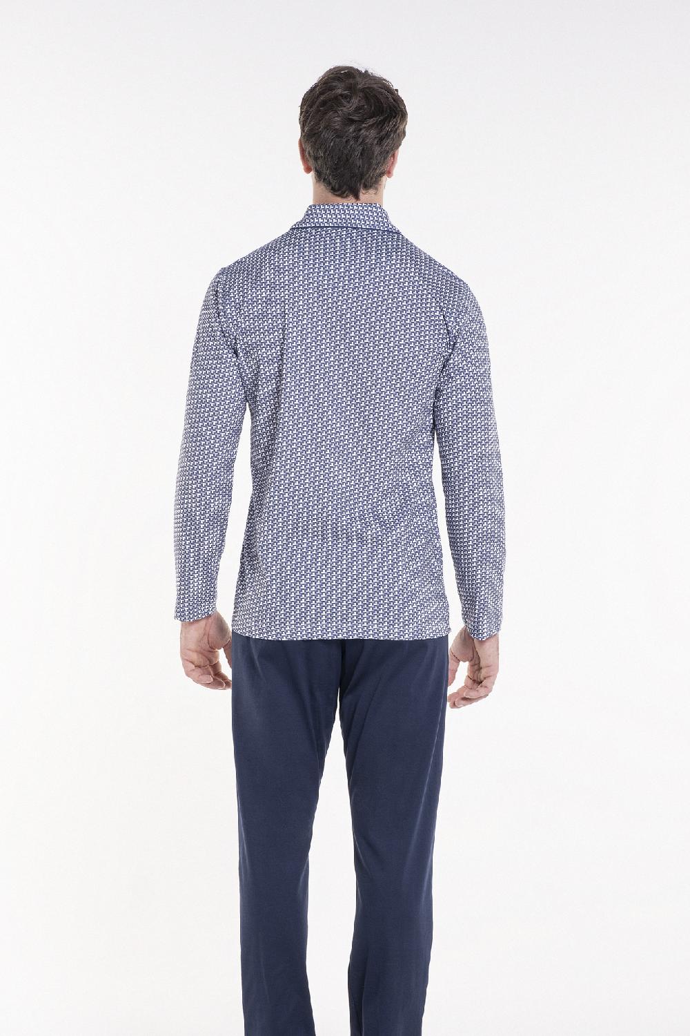 Verdiani Pigiama Jersey Cotone Stampa