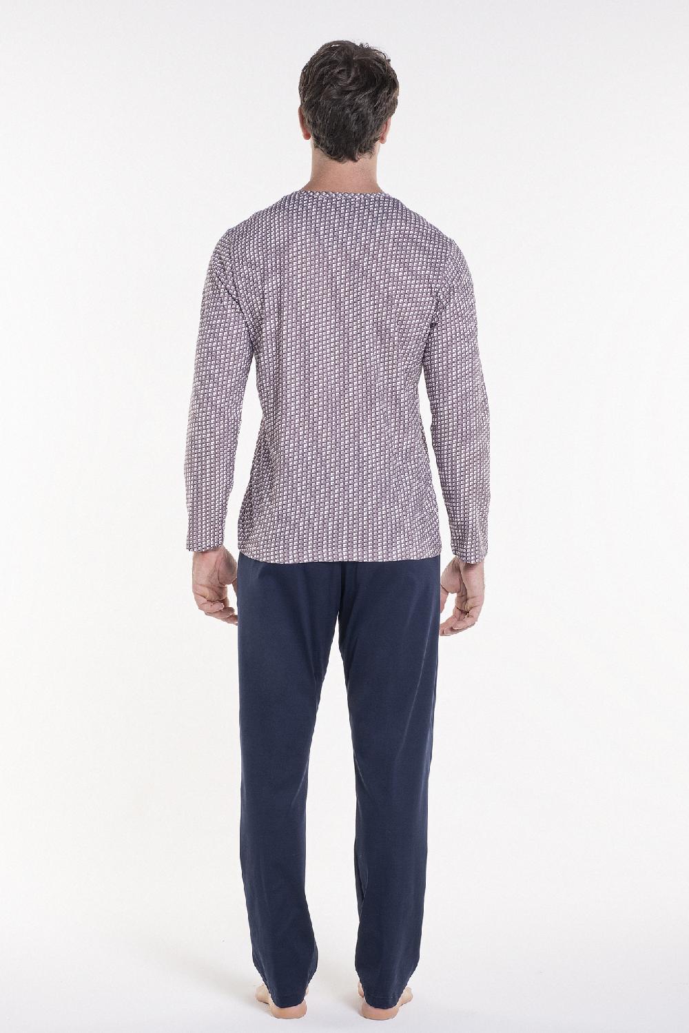 Verdiani Pigiama Jersey Cotone Stampa