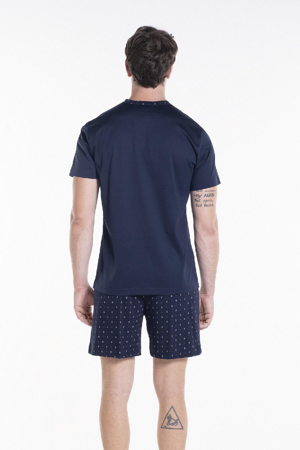 Verdiani Pigiama Jersey Cotone Stampa