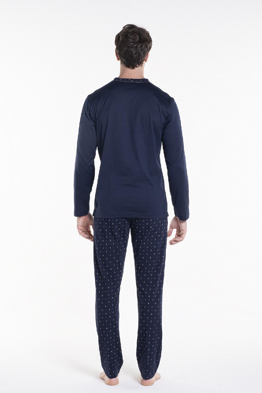 Verdiani Pigiama Jersey Cotone Stampa