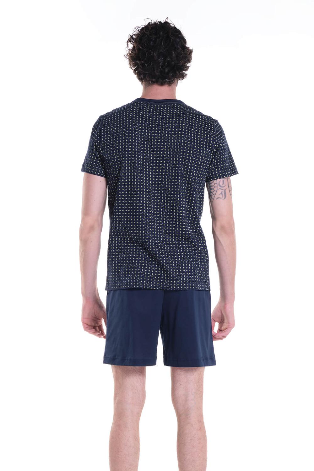 Verdiani Pigiama Jersey Cotone Stampa