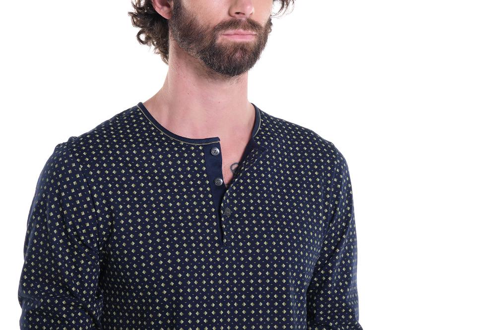 Verdiani Pigiama Jersey Cotone Stampa