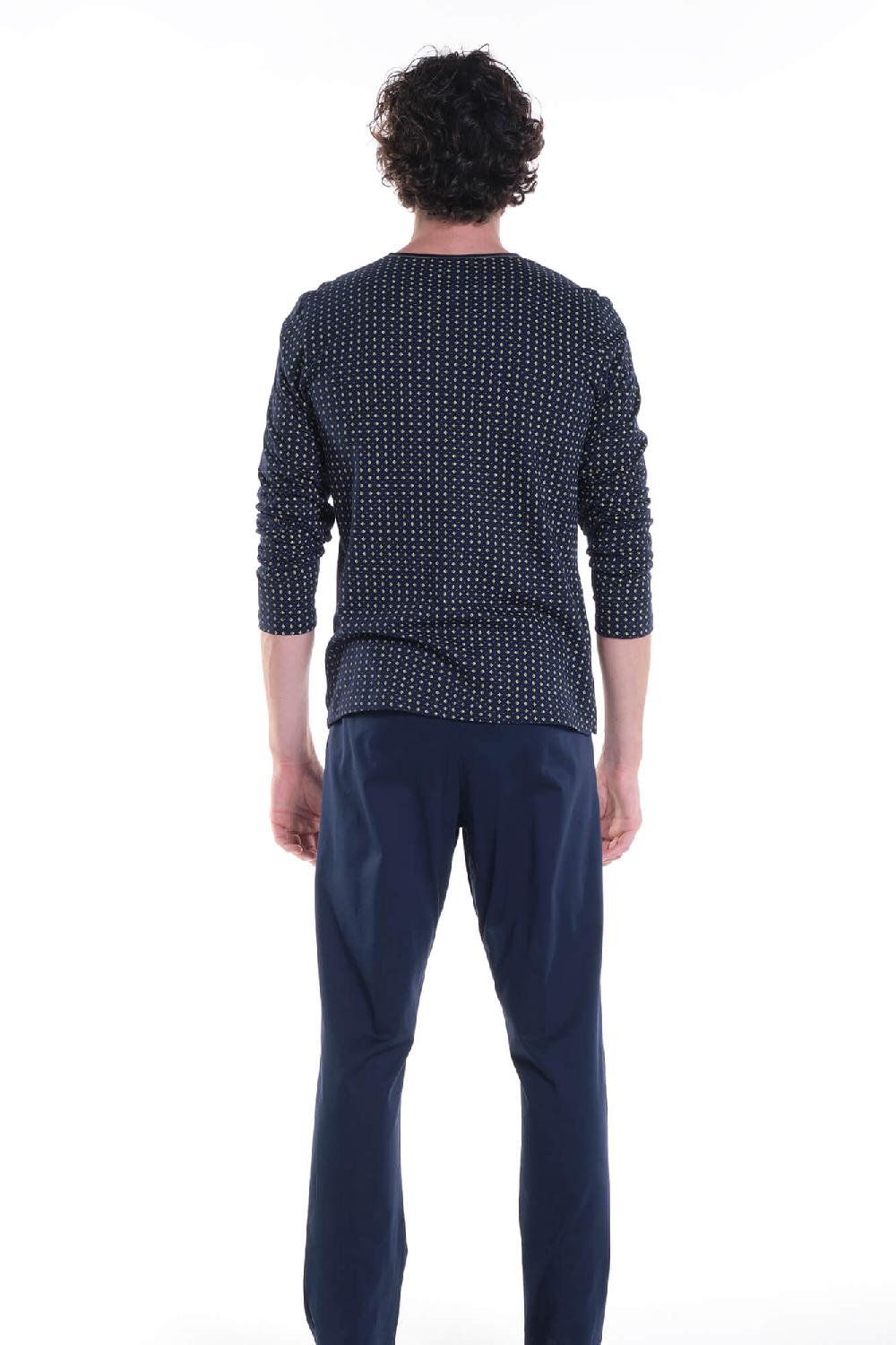 Verdiani Pigiama Jersey Cotone Stampa