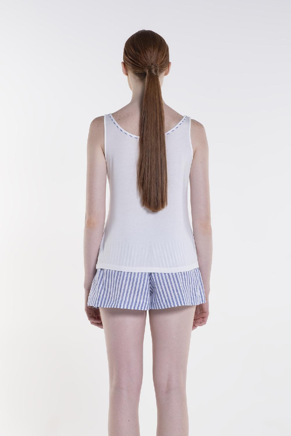 Verdiani Pigiama Modal Tencel + Lino/Cotone