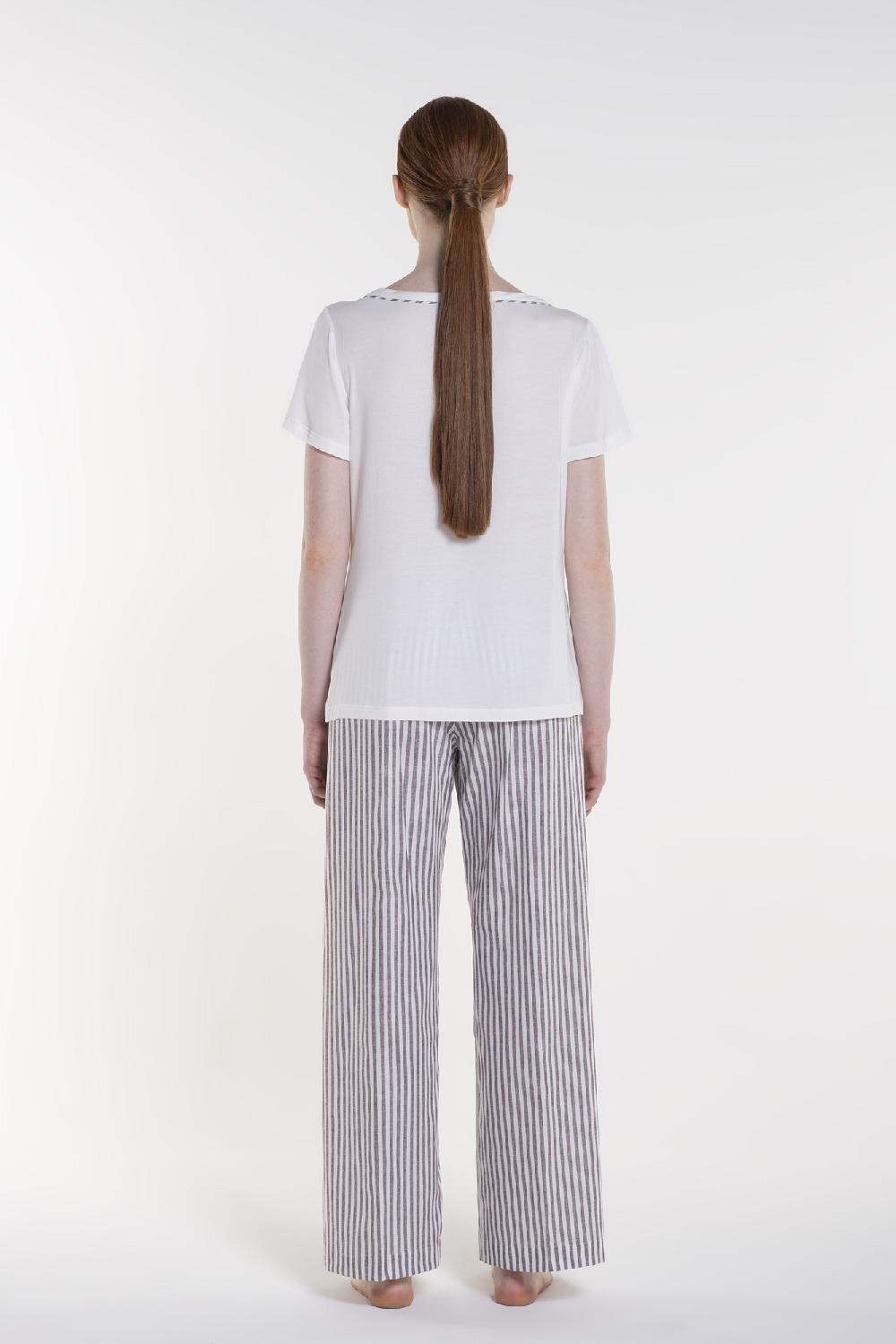 Verdiani Pigiama Modal Tencel + Lino/Cotone