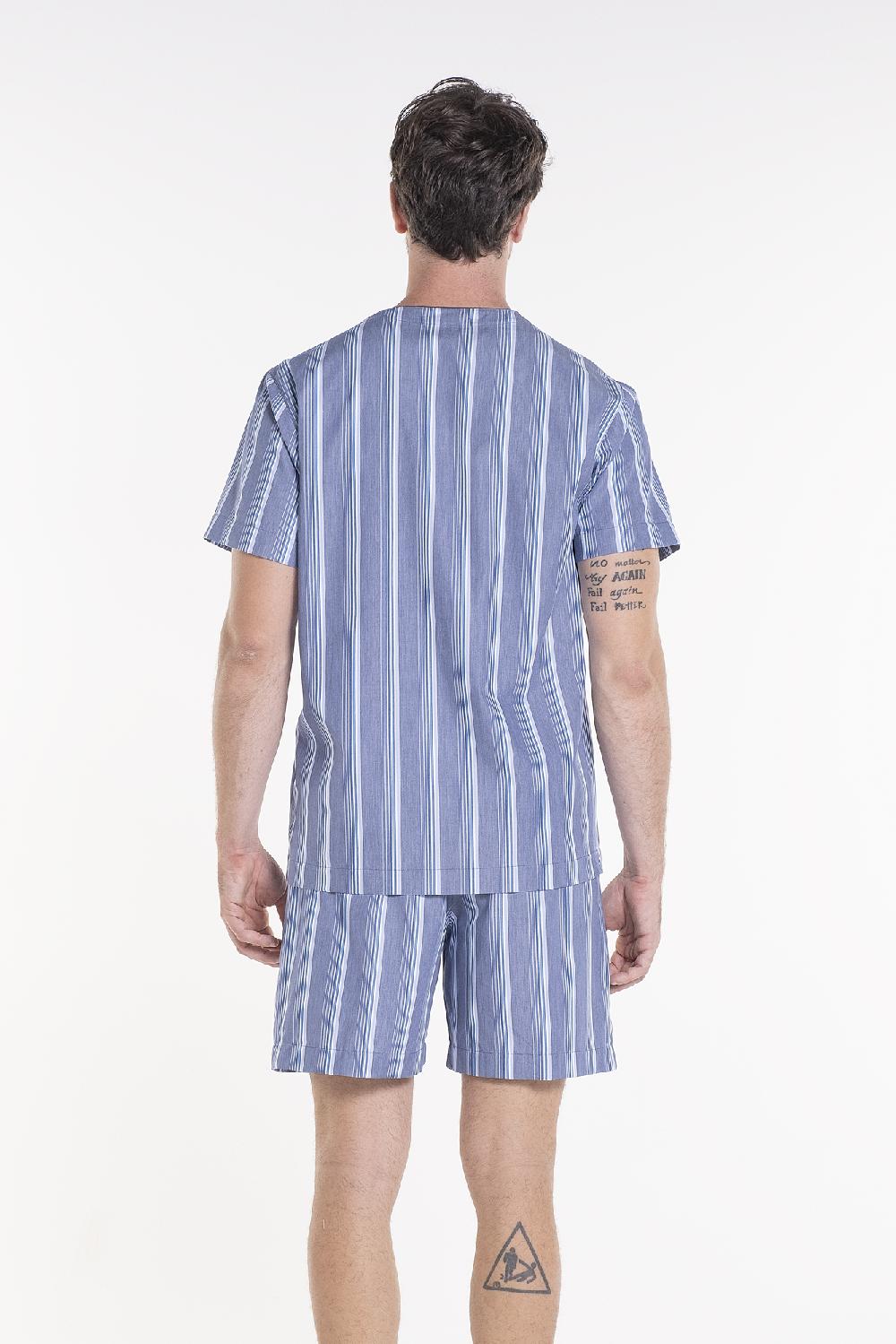 Verdiani Pigiama Navetta Cotone