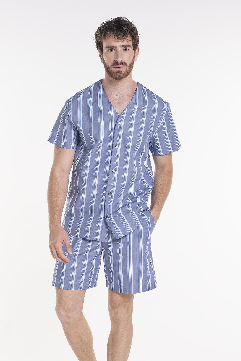 Verdiani Pigiama Navetta Cotone