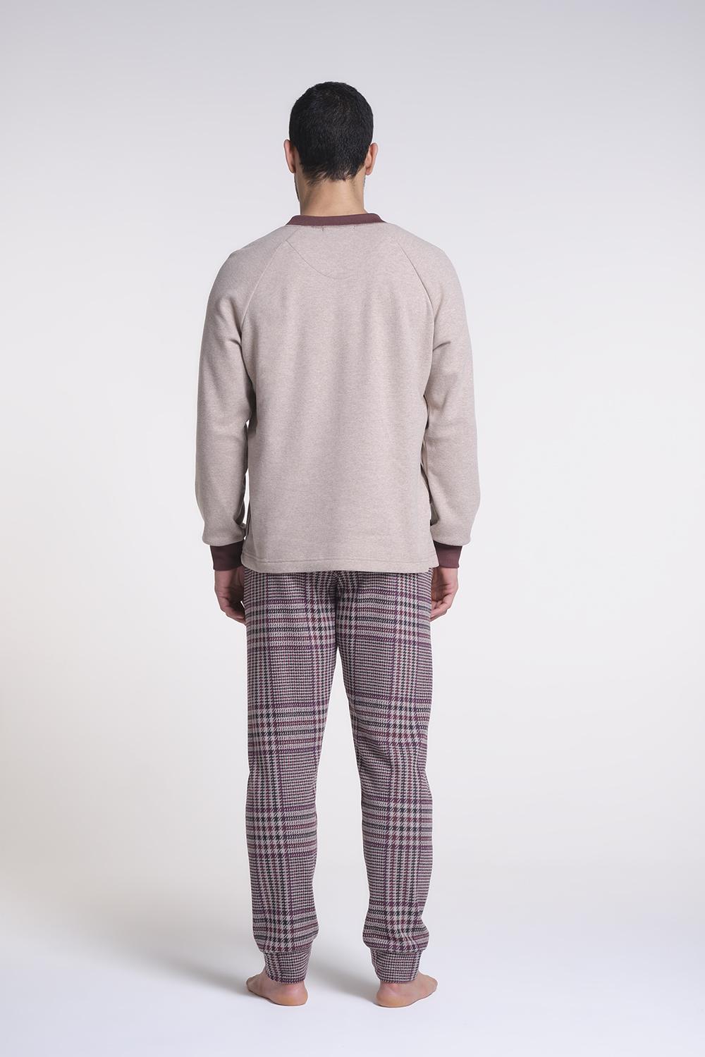 Verdiani Pigiama Punto Milano Jacquard